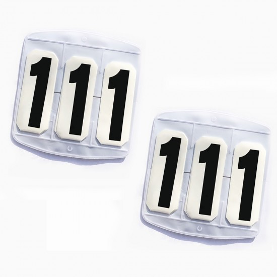 Saddle Cloth Holder With Numbers