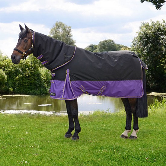 Hy StormX Original 200g Mediumweight Turnout Rug With Detachable Neck Cover