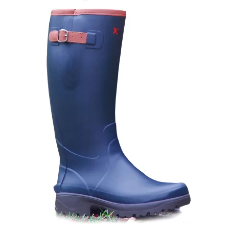 Crosslander Kodiak Blue Unisex Neoprene Lined Wellington Boots