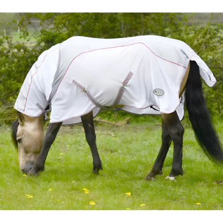 Rhinegold Mombasa Waterproof Topline Fly Rug With Detachable Neck Cover