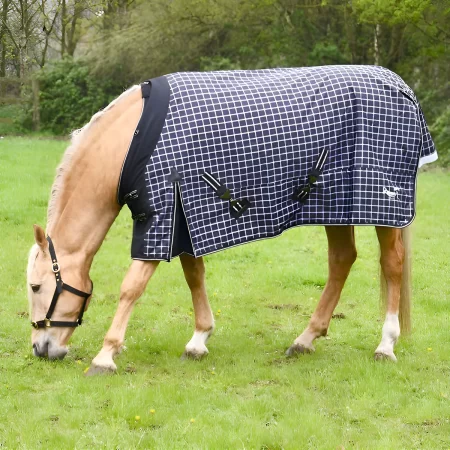 Rhinegold 600D 100g Montpelier Check Turnout Rug