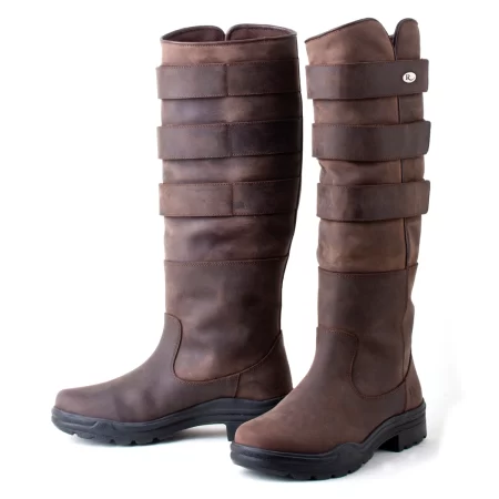 Rhinegold Elite Colorado Brown Leather Country Boots