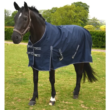 Rhinegold Torrent Navy Lightweight Turnout Rug