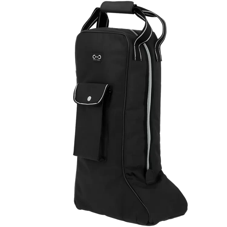 Riding World Black Long Boots Bag