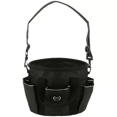 Riding World Black Multi-Pocket Grooming Kit Bag