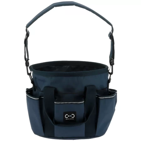 Riding World Navy Multi-Pocket Grooming Kit Bag