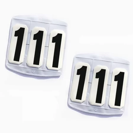 saddle cloth numbers