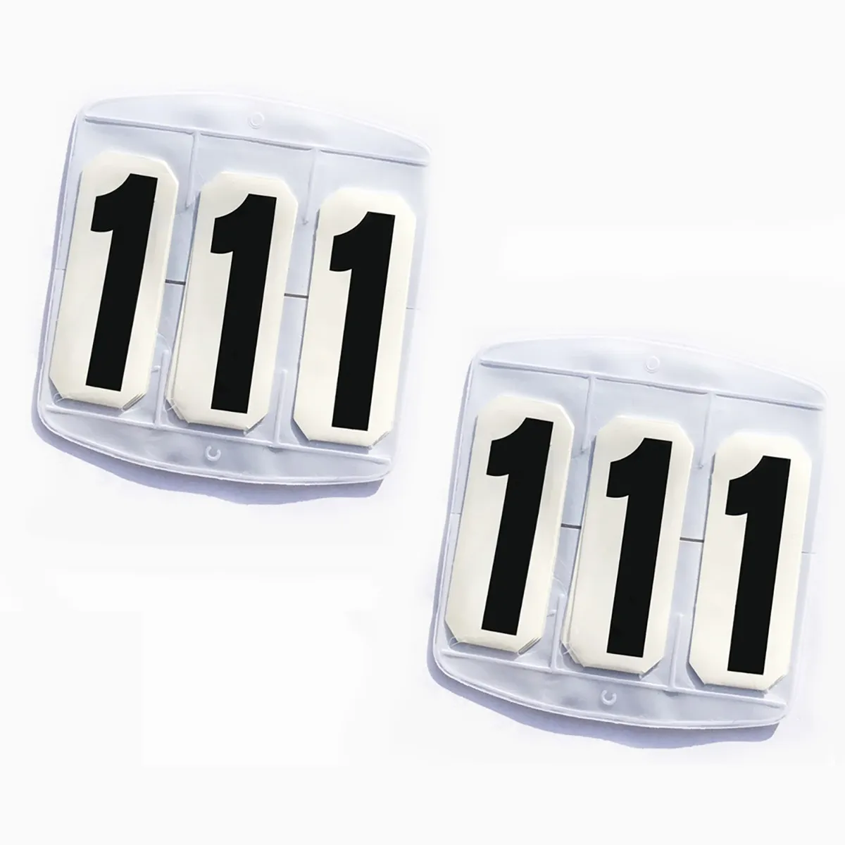 saddle cloth numbers