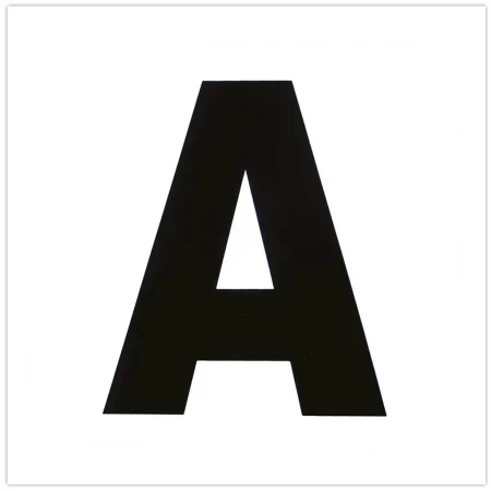 Set Of 12 Dressage Letters Stickers