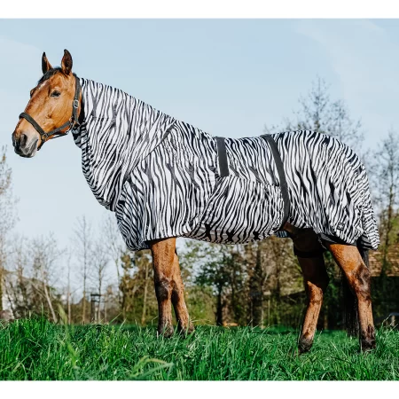 Riding World Zebra Sweet Itch Rug